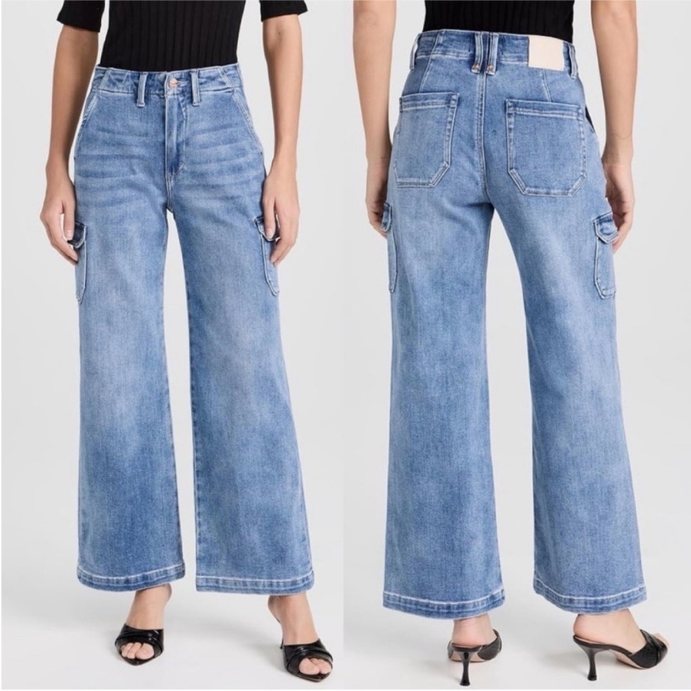NEW PAIGE carly jean with seamed belt loops in austyn size 25 M32